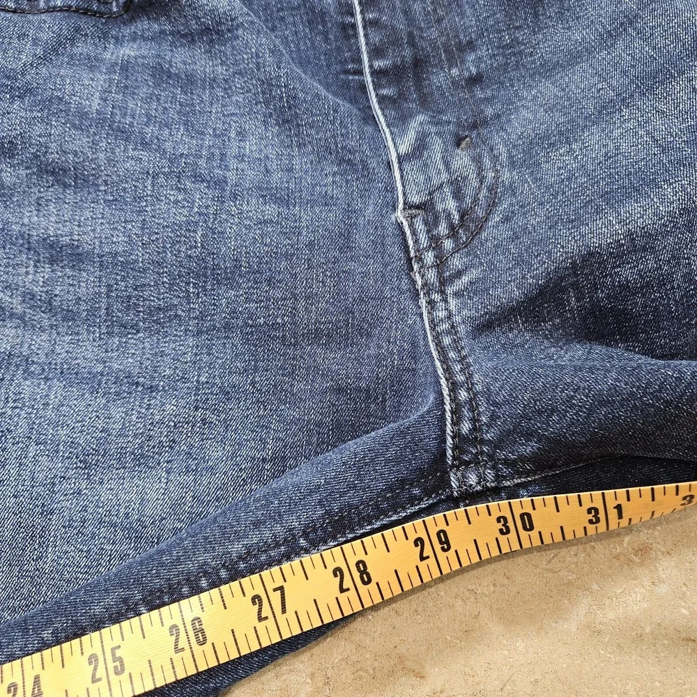 Levis 541‎ Jeans Mens 34x30 Blue Athletic Taper Stretch Denim Water Less Zip Fly
